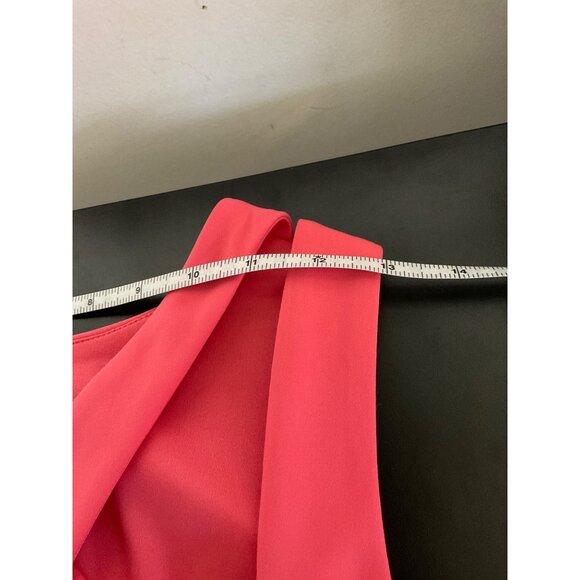 *LAUREN RALPH LAUREN Gown Sleeveless Keyhole Neckline Back Cutouts Maxi Dress 2 - Picture 12 of 14